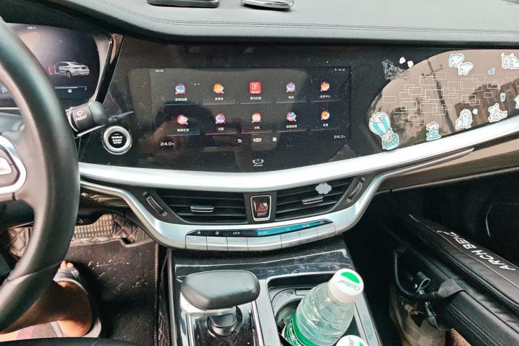 Used Geely Auto Emgrand GT 2021 1.8T Flagship Edition+ Audio And AC Panel