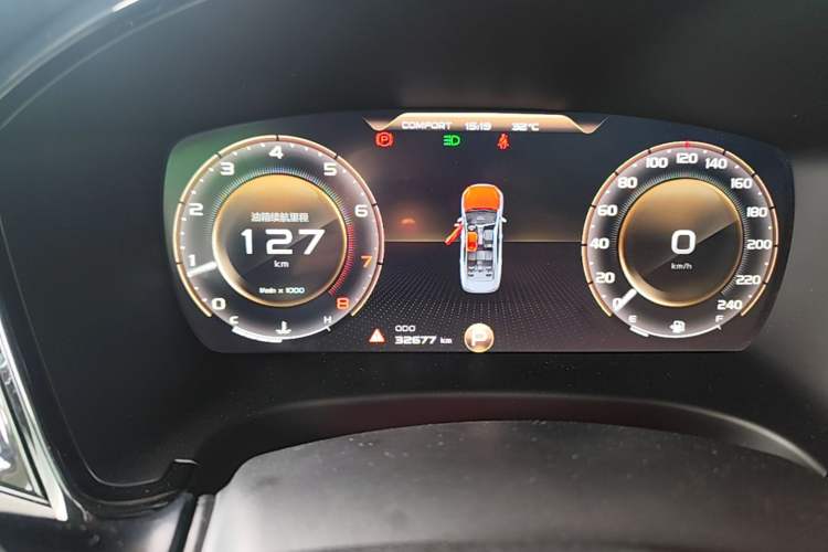 Used Geely Auto Emgrand GT 2021 1.8T Flagship Edition+ Instrument Cluster