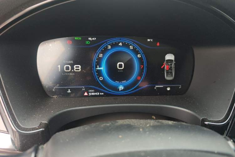 Used Geely Auto Emgrand GT 2021 1.8T Flagship Edition+ Instrument Cluster