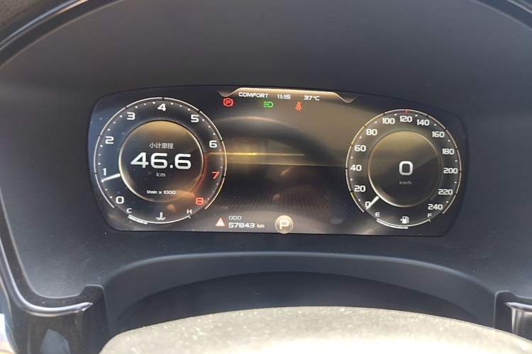 Used Geely Auto Emgrand GT 2021 1.8T Flagship Edition+ Instrument Cluster
