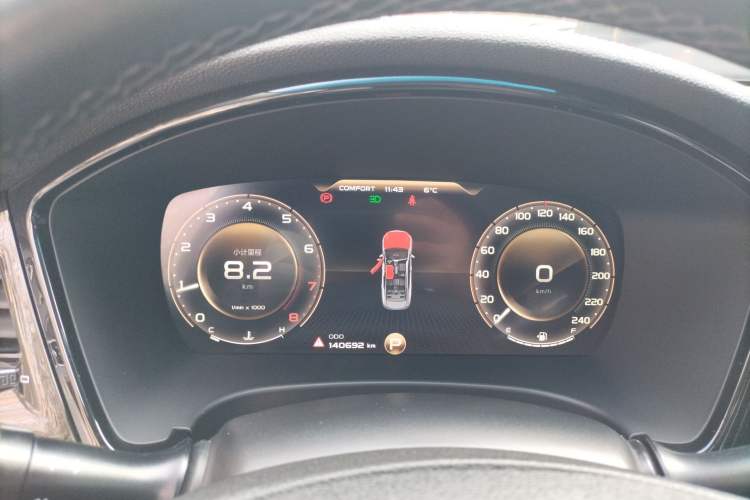 Used Geely Auto Emgrand GT 2021 1.8T Flagship Edition+ Instrument Cluster