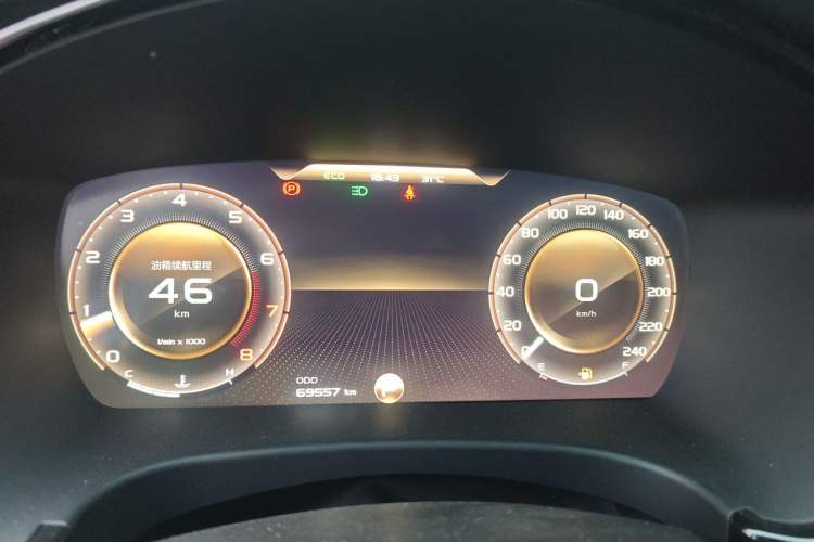Used Geely Auto Emgrand GT 2021 1.8T Flagship Edition+ Instrument Cluster