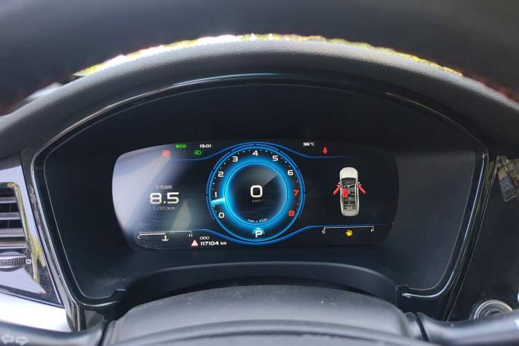 Used Geely Auto Emgrand GT 2021 1.8T Flagship Edition+ Instrument Cluster