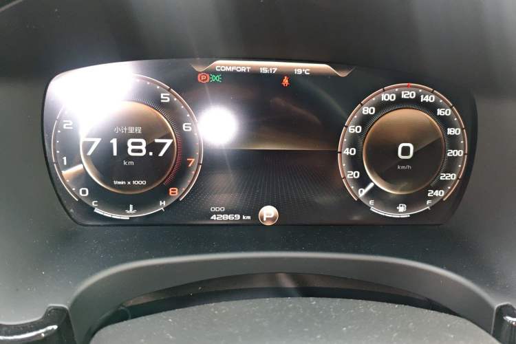 Used Geely Auto Emgrand GT 2021 1.8T Flagship Edition+ Instrument Cluster