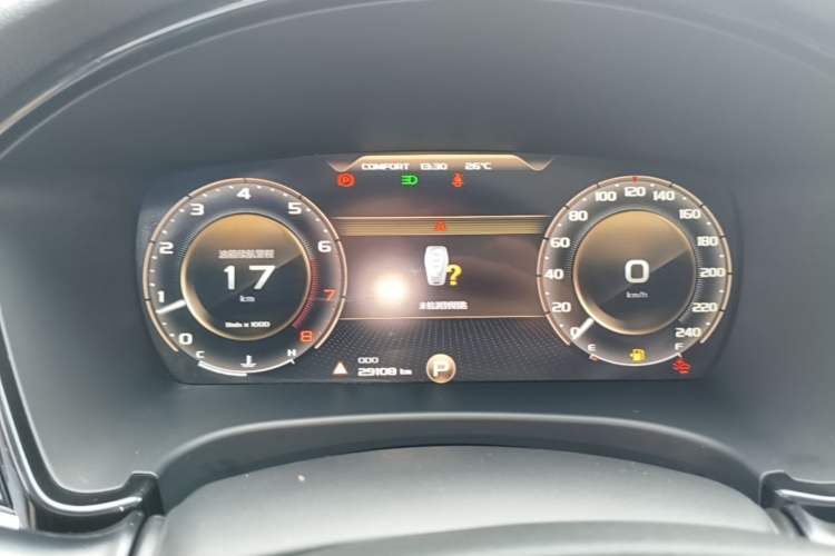 Used Geely Auto Emgrand GT 2021 1.8T Flagship Edition+ Instrument Cluster