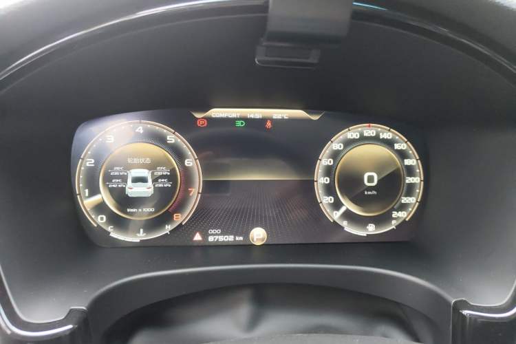 Used Geely Auto Emgrand GT 2021 1.8T Flagship Edition+ Instrument Cluster