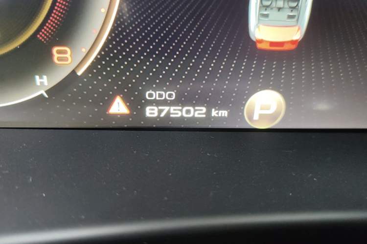 Used Geely Auto Emgrand GT 2021 1.8T Flagship Edition+ Odometer Close Up