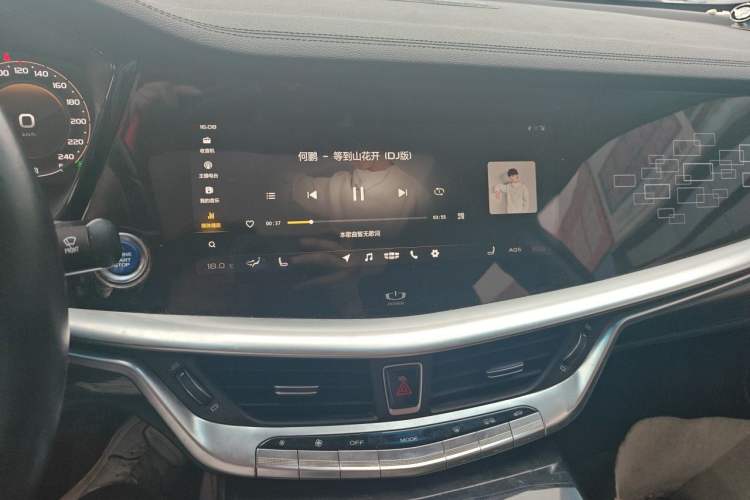 Used Geely Auto Emgrand GT New Energy 2018 1.5T PHEV Yao Ling Edition Audio And AC Panel