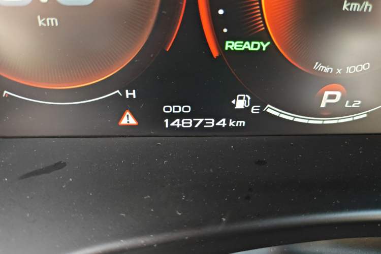 Used Geely Auto Emgrand GT New Energy 2018 1.5T PHEV Yaoxiang Edition Odometer Close Up