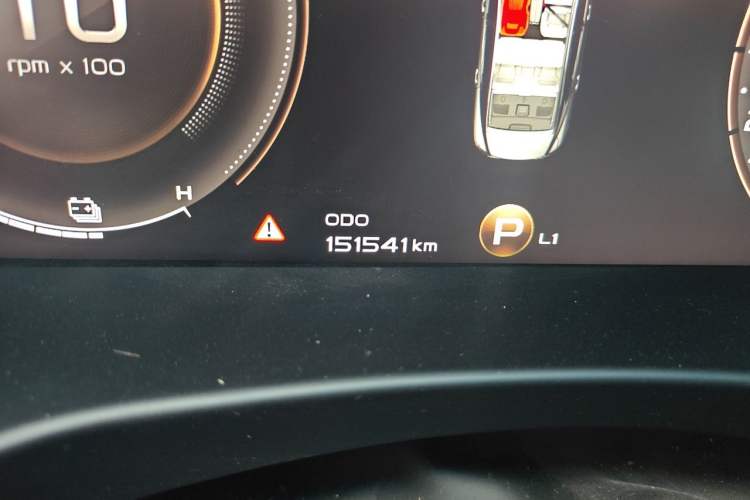 Used Geely Auto Emgrand GT New Energy 2018 1.5T PHEV Yao Ling Edition Odometer Close Up