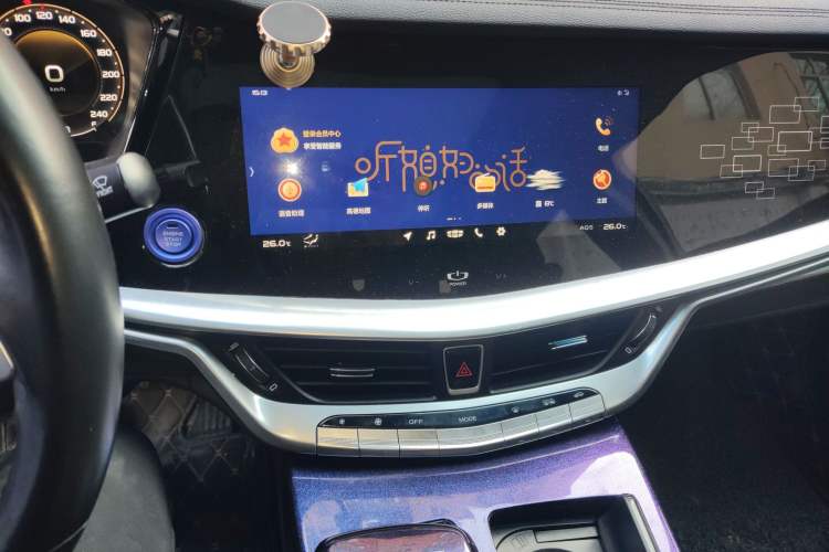 Used Geely Auto Emgrand GT New Energy 2018 1.5T PHEV Yaoxiang Edition Audio And AC Panel