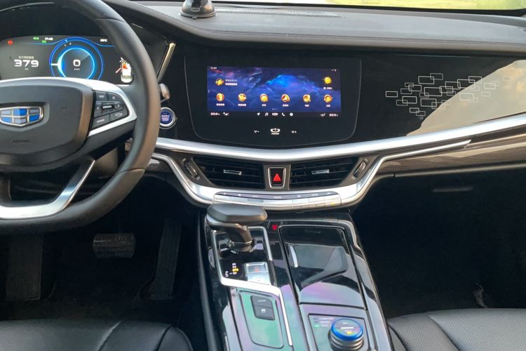 Used Geely Auto Emgrand GT New Energy 2018 1.5T PHEV Yaoyue Edition Audio And AC Panel