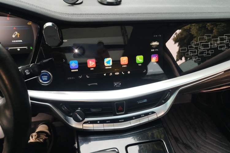 Used Geely Auto Emgrand GT New Energy 2018 1.5T PHEV Yao Ling Edition Audio And AC Panel