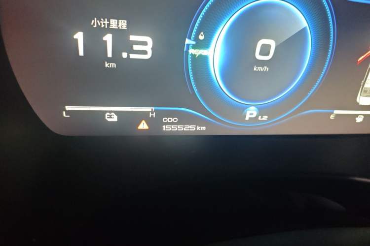 Used Geely Auto Emgrand GT New Energy 2018 1.5T PHEV Yao Ling Edition Odometer Close Up
