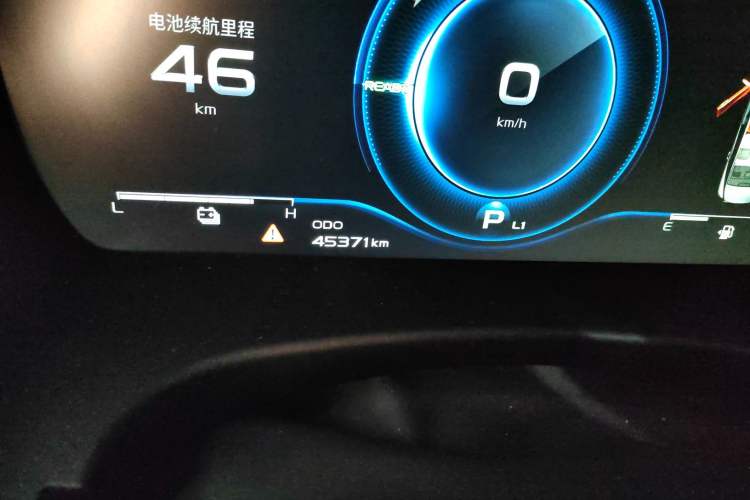 Used Geely Auto Emgrand GT New Energy 2018 1.5T PHEV Yaoyue Edition Odometer Close Up