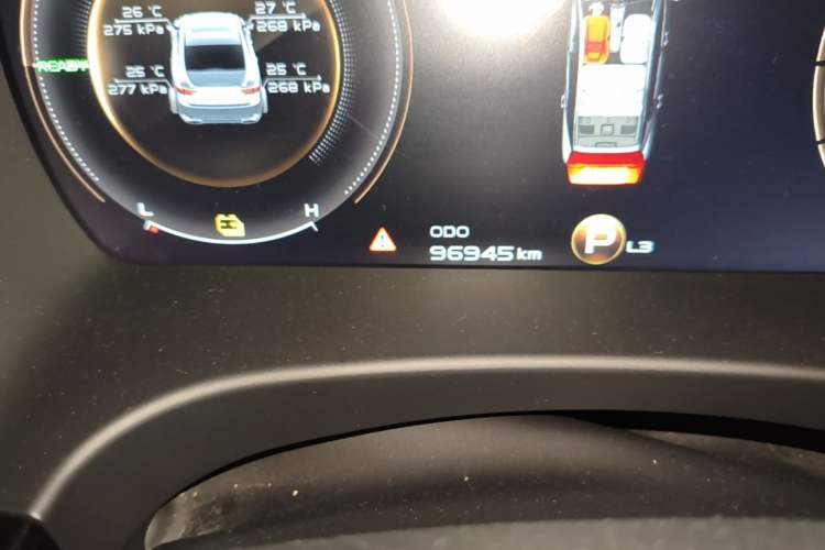 Used Geely Auto Emgrand GT New Energy 2018 1.5T PHEV Yao Ling Edition Odometer Close Up