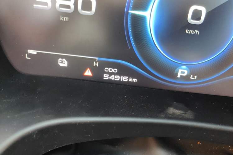 Used Geely Auto Emgrand GT New Energy 2018 1.5T PHEV Yaoxiang Edition Odometer Close Up