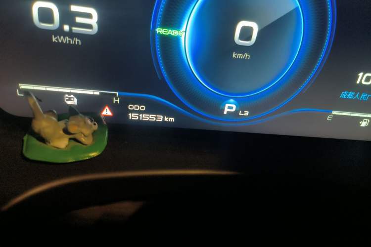 Used Geely Auto Emgrand GT New Energy 2018 1.5T PHEV Yao Ling Edition Odometer Close Up