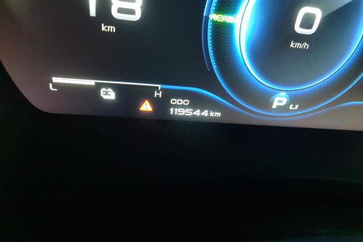 Used Geely Auto Emgrand GT New Energy 2018 1.5T PHEV Yaoxiang Edition Odometer Close Up