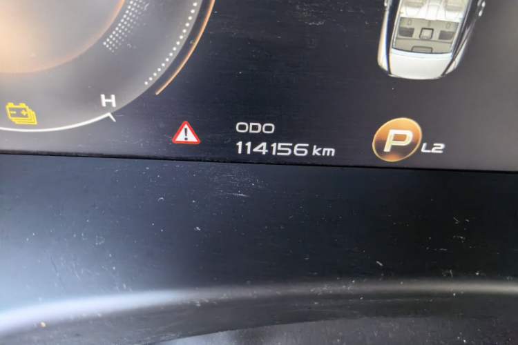 Used Geely Auto Emgrand GT New Energy 2018 1.5T PHEV Yaoxiang Edition Odometer Close Up