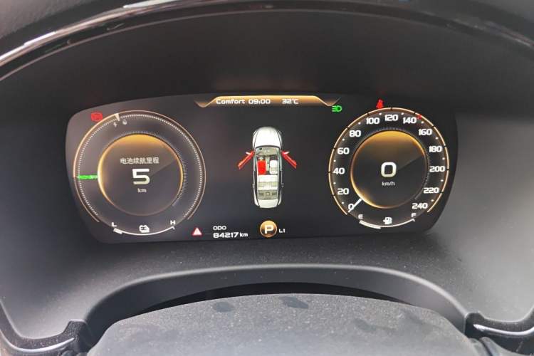 Used Geely Auto Emgrand GT New Energy 2018 1.5T PHEV Yao Ling Edition Instrument Cluster