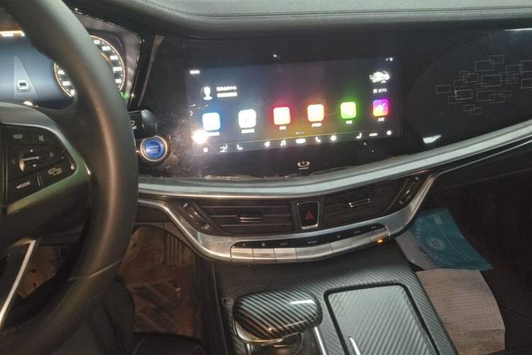 Used Geely Auto Emgrand GT New Energy 2018 1.5T PHEV Yao Ling Edition Audio And AC Panel
