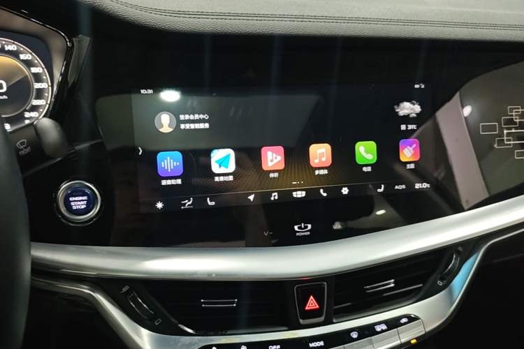 Used Geely Auto Emgrand GT New Energy 2018 1.5T PHEV Yao Ling Edition Audio And AC Panel