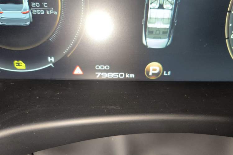 Used Geely Auto Emgrand GT New Energy 2018 1.5T PHEV Yao Ling Edition Odometer Close Up