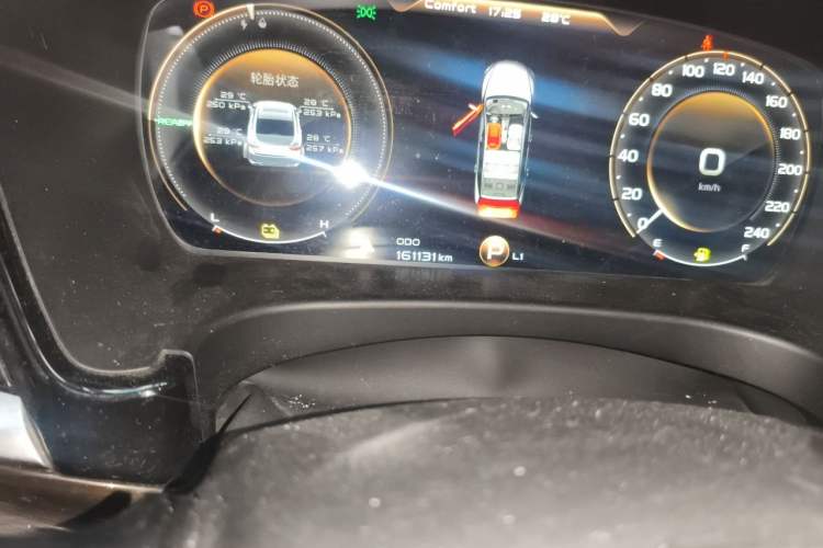 Used Geely Auto Emgrand GT New Energy 2018 1.5T PHEV Yaoxiang Edition Odometer Close Up
