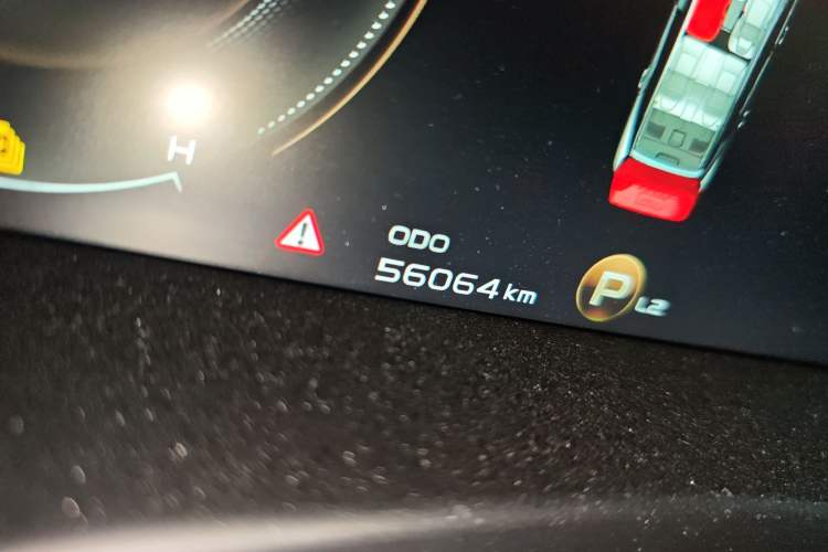 Used Geely Auto Emgrand GT New Energy 2018 1.5T PHEV Yaoxiang Edition Odometer Close Up