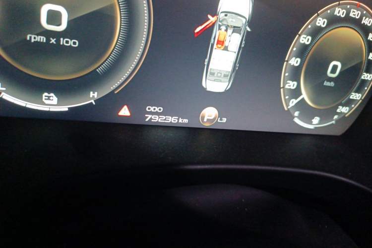 Used Geely Auto Emgrand GT New Energy 2018 1.5T PHEV Yao Ling Edition Odometer Close Up