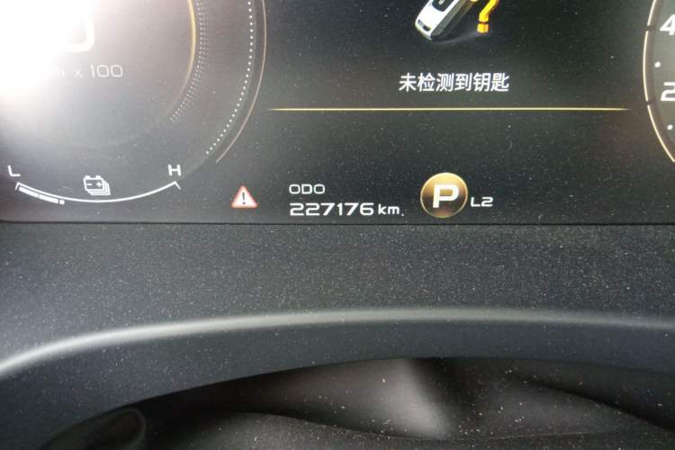 Used Geely Auto Emgrand GT New Energy 2018 1.5T PHEV Yaoxiang Edition Odometer Close Up