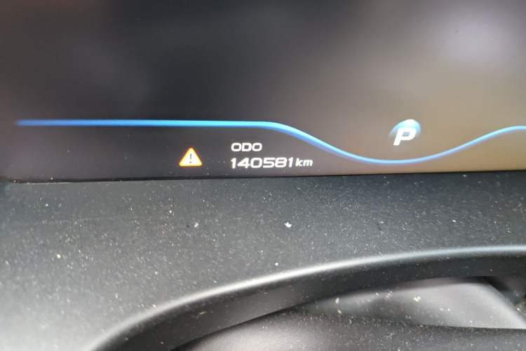 Used Geely Auto Emgrand GT New Energy 2018 1.5T PHEV Yao Ling Edition Odometer Close Up
