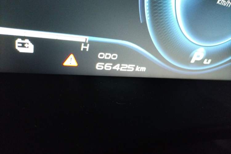 Used Geely Auto Emgrand GT New Energy 2018 1.5T PHEV Yao Ling Edition Odometer Close Up