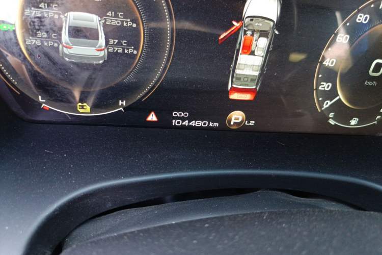 Used Geely Auto Emgrand GT New Energy 2020 1.5T PHEV Yao Ling Edition Odometer Close Up