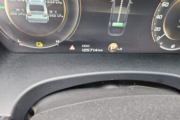 Used Geely Auto Emgrand GT New Energy 2020 1.5T PHEV Yaoxiang Edition Odometer Close Up