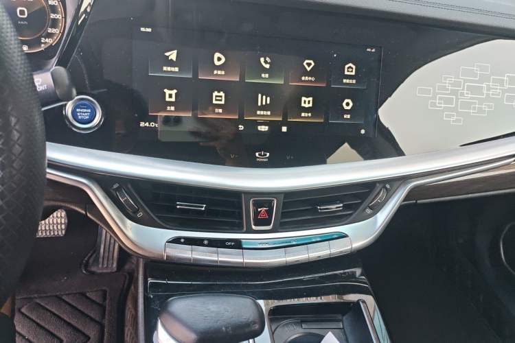 Used Geely Auto Emgrand GT New Energy 2021 1.5T ePro Elite Edition Audio And AC Panel
