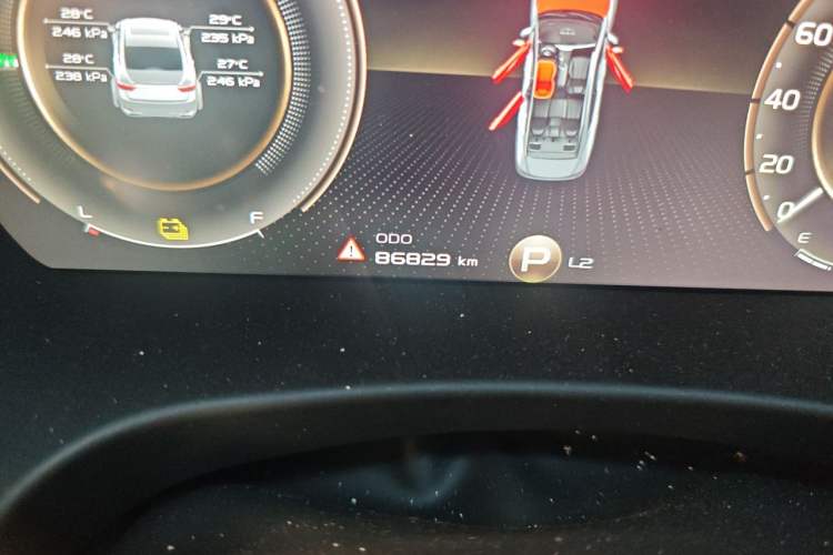 Used Geely Auto Emgrand GT New Energy 2021 1.5T ePro Elite Edition Odometer Close Up