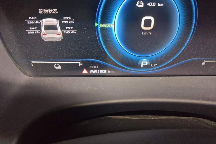 Used Geely Auto Emgrand GT New Energy 2022 1.5T PHEV Extended Range Prestige Version Odometer Close Up
