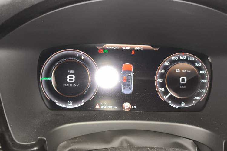 Used Geely Auto Emgrand GT New Energy 2022 1.5T PHEV Extended Range Prestige Version Instrument Cluster