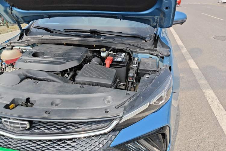 Used Geely Auto Emgrand L 2022 1.4T CVT Flagship Edition Engine Bay Left
