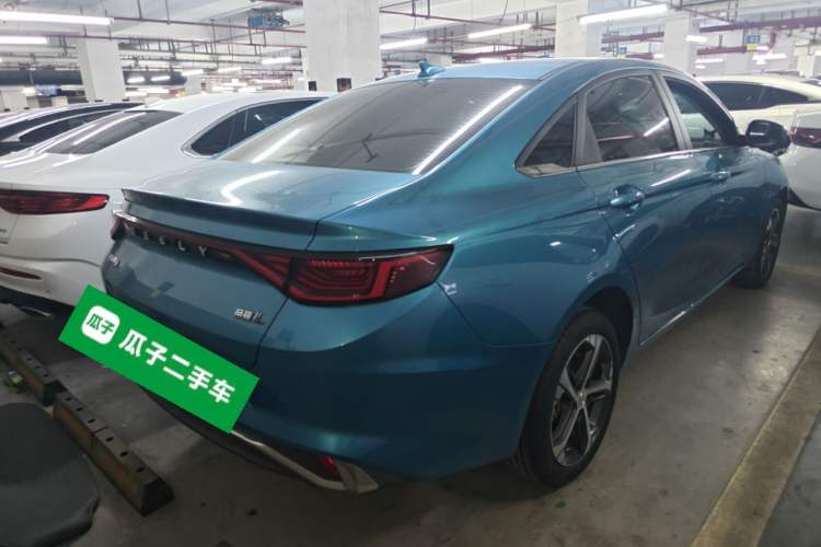 Used Geely Auto Emgrand L 2022 1.4T CVT Ultimate Model Rear Right 45 Deg