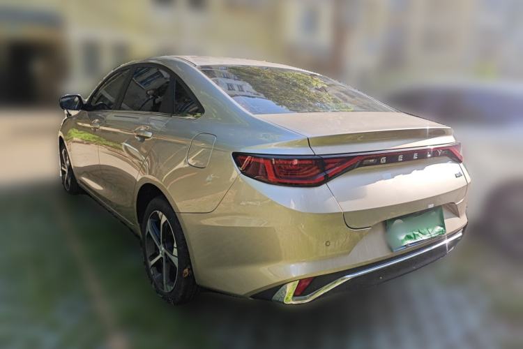 Used Geely Auto Emgrand L 2022 1.4T CVT Flagship Edition Rear Left 45 Deg