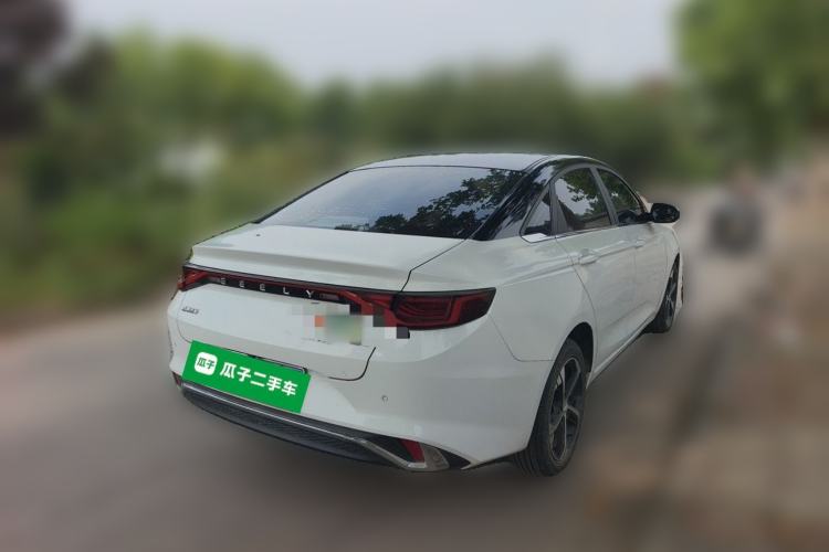 Used Geely Auto Emgrand L 2022 1.4T CVT Flagship Edition Rear Right 45 Deg