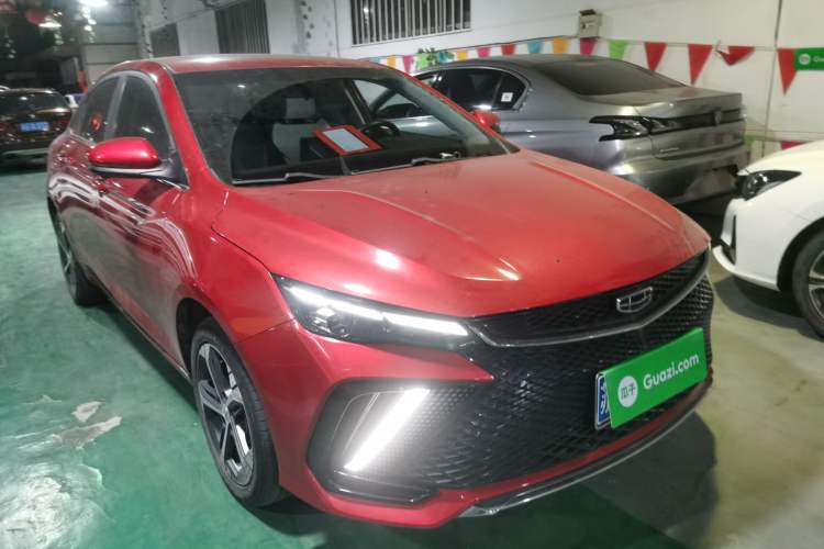 Used Geely Auto Emgrand L 2022 1.4T CVT Flagship Edition Front Right 45 Deg