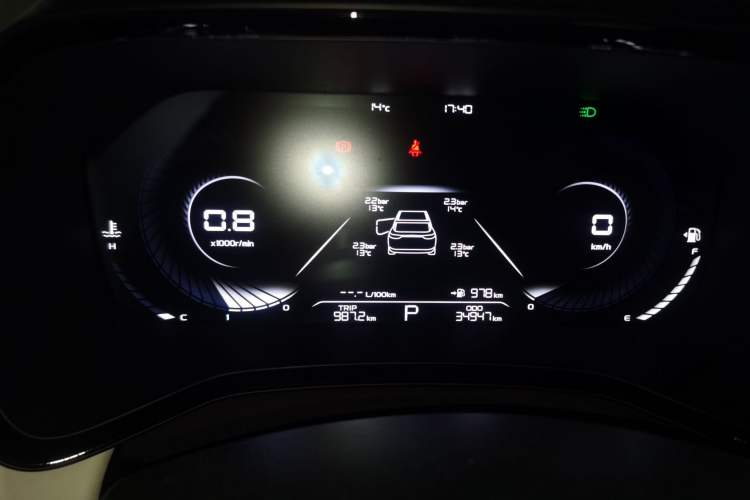 Used Geely Auto Emgrand L 2022 1.4T CVT Flagship Edition Instrument Cluster