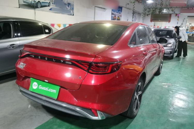 Used Geely Auto Emgrand L 2022 1.4T CVT Flagship Edition Rear Right 45 Deg