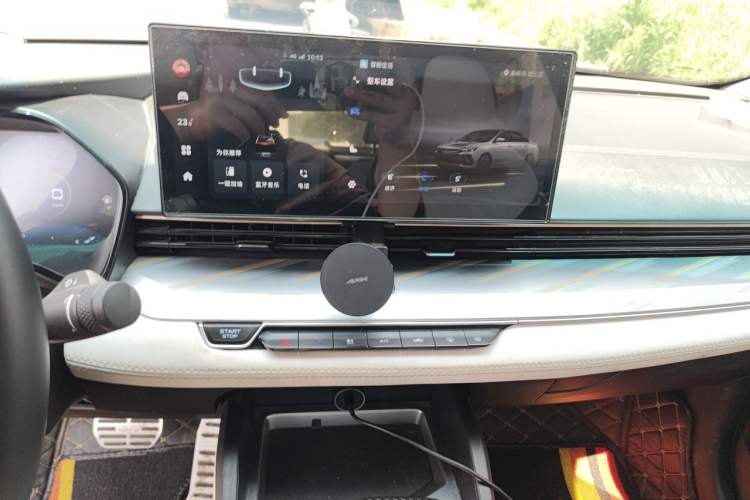Used Geely Auto Emgrand L 2022 1.4T CVT Flagship Edition Audio And AC Panel