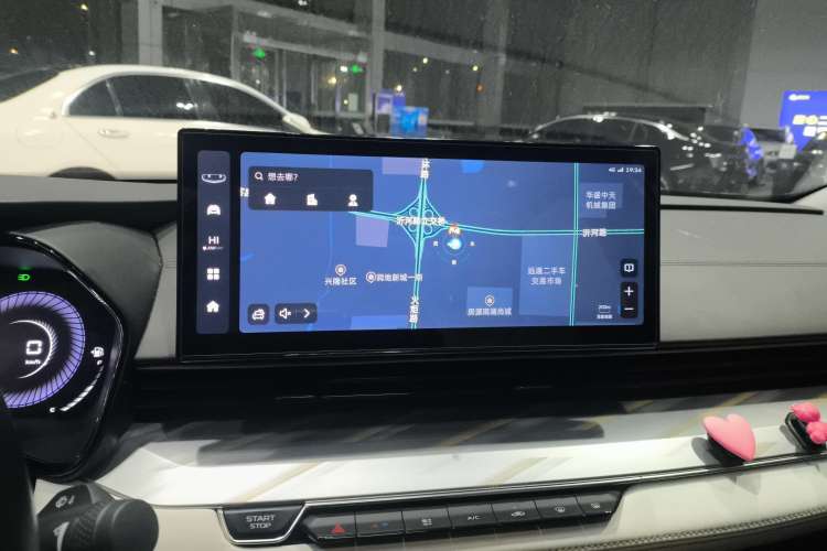 Used Geely Auto Emgrand L 2022 1.4T CVT Flagship Edition Audio And AC Panel