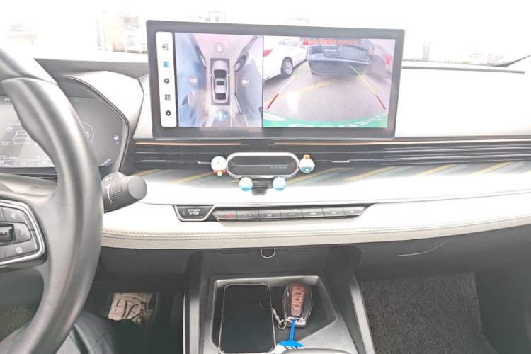 Used Geely Auto Emgrand L 2022 1.4T CVT Flagship Edition Audio And AC Panel